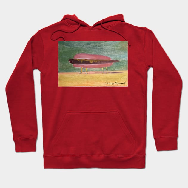 Hotdog Hoodie by diegomanuel